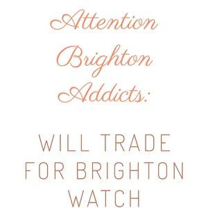 LOOKING FOR BRIGHTON WATCH